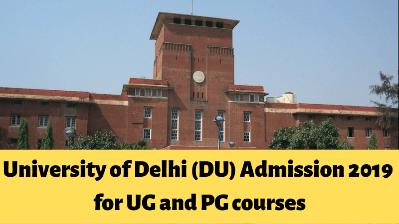 Entrance take a look at for admission into nine DU courses to start next week 1