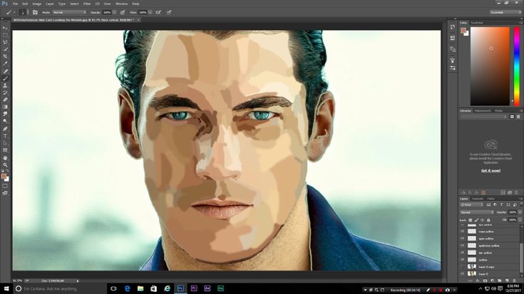Painting Tutorial in Photoshop - How to Paint A Dragon 2